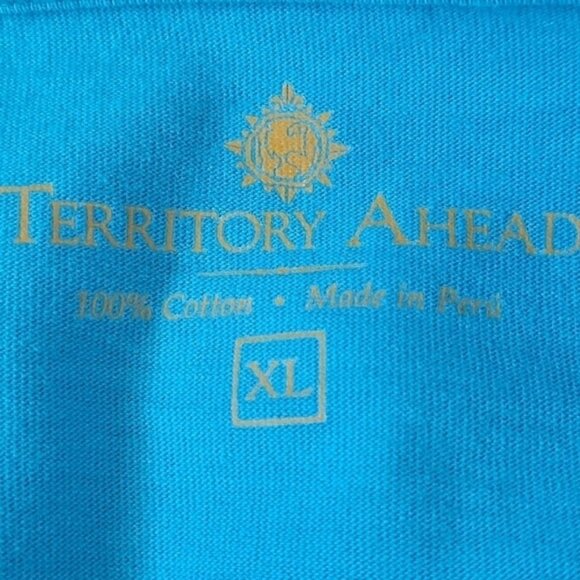 The Territory Ahead Peruvian cotton crew neck long sleeve tee NWT - Picture 5 of 7